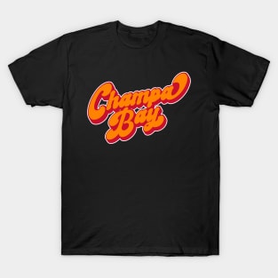 Champa Bay Cool Tampa Bay Football Hockey Gift Champions 20-21 T-Shirt